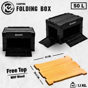 K2 CAMPING FOLDING BOX ขนาด 50L.